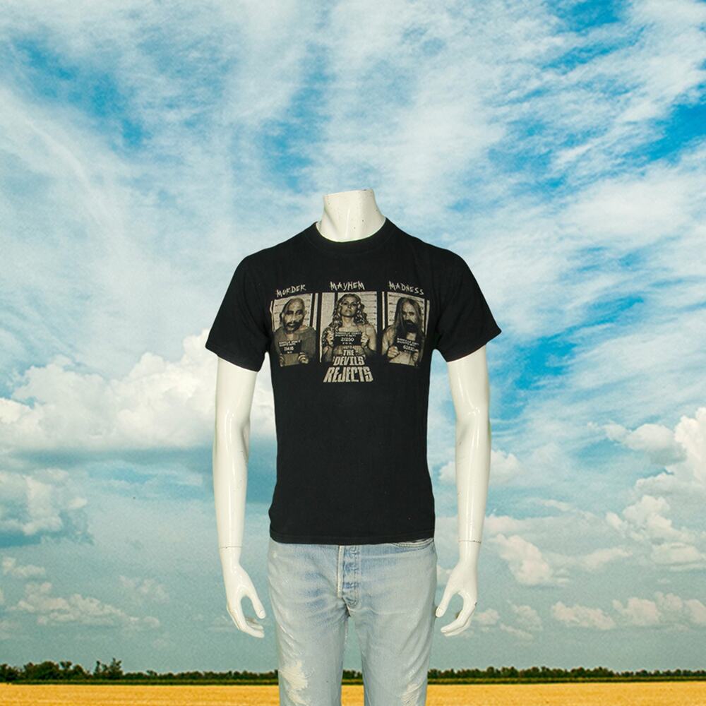 Y2K Vintage Rob Zombie The Devils Rejects Sheri Moon Movie Promo T Shirt Tee S